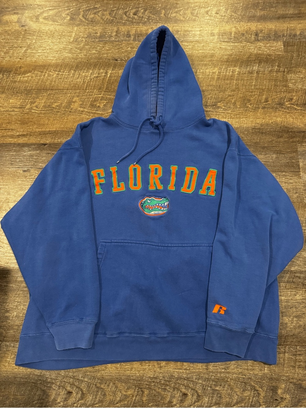 Vintage Russell Athletic Blue Florida Gator Hoodie